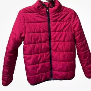 Girl Crazy 8 Girls' Long Sleeve Zip Puffer Jacket Sz 10-12. Barely Worn